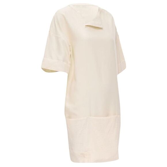 Pre Loved The Row Vintage Shift Dress Short Sleeve Women brown | beige Dresses - Picture 3 of 6